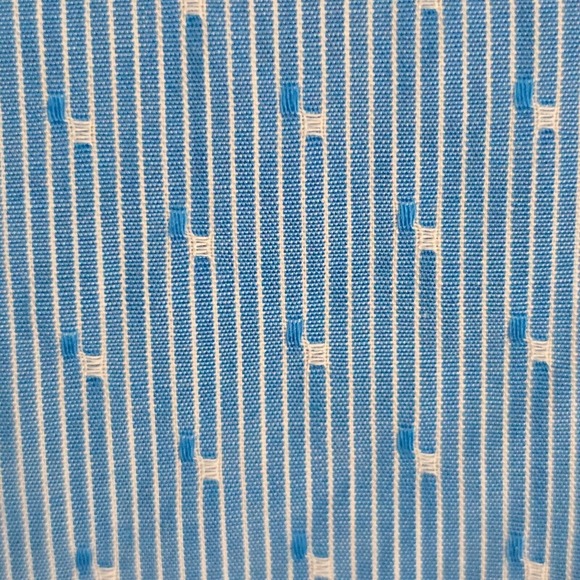 Ted Baker Endurance Shirt Mens 16.5 Blue Button Up Long Sleeve Textured Office - Picture 4 of 13